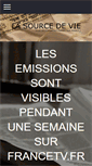 Mobile Screenshot of lasourcedevie.fr